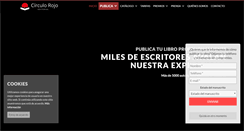 Desktop Screenshot of editorialcirculorojo.com